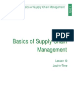 Basics of Supply Chain Managment (Lesson 10)