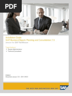 Installation Guide Sap Businessobjects Planning and Consolidation 7.5