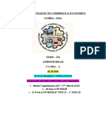 Stock Market Operations (Activity) - 1