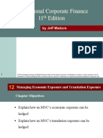 Chapter 5 - ICF11e - ch12 - Managing Economic Exposure and Translation Exposure