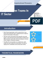 Project Driven Teams in IT Sector: Organizational Dynamics