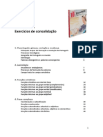 Gramática e exercícios de consolidação do 10o ano