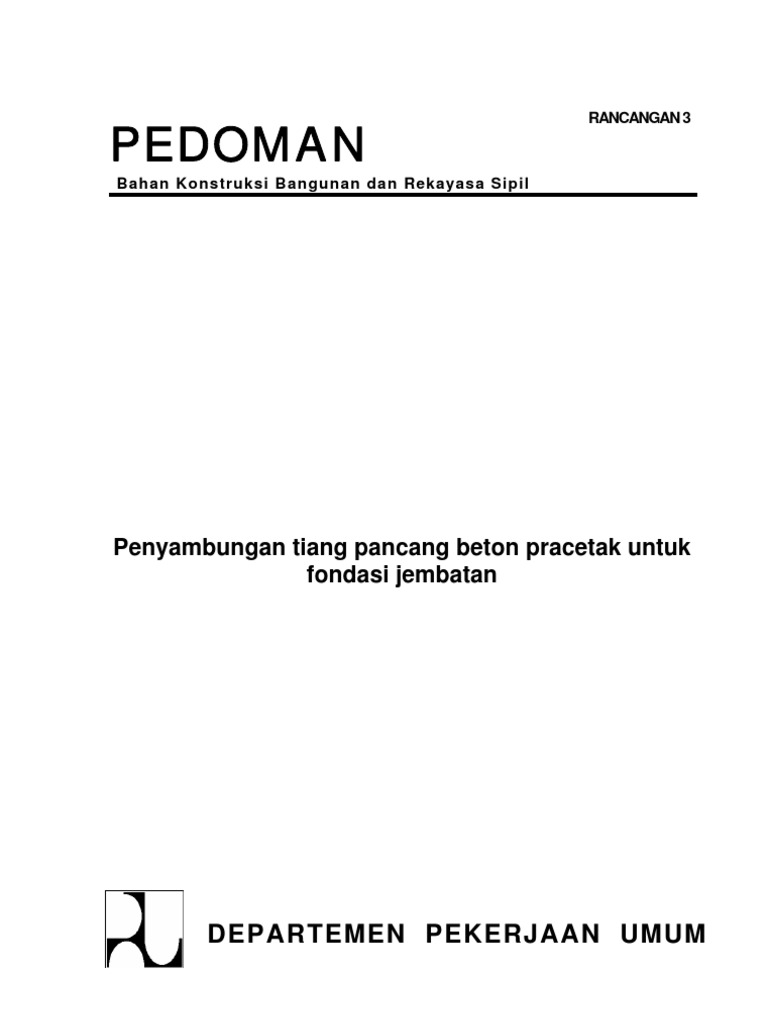 Sni An Beton Di Jembatan | PDF