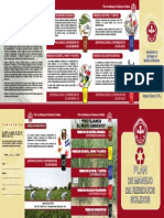 Triptico - Plan de Manejo de Residuos Solidos Rev 0 - 2010