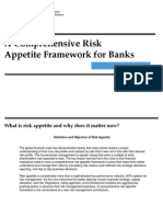 Risk Appetite Framework