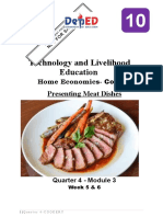 Technology and Livelihood Education: Presenting Meat Dishes