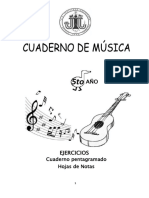 GUIA PRACTICA DE MUSICA 5to AÑO