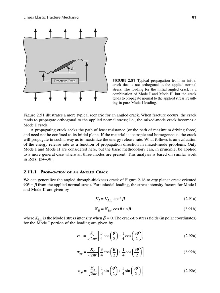 Fracture Mechanics for Engineers | PDF | Fracture Mechanics | Fracture