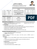 Parnava Dhara: Academic Qualification