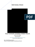 Holy Covenant Bulletin