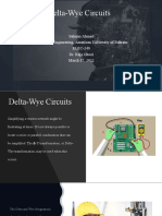 Delta - Wye Circuits