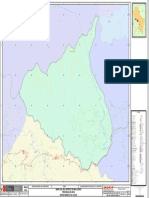 Mapa de la región de Purus en Brasil