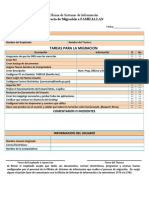 Checklist Migración de Dominios