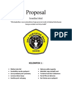 Proposal Kearifan Lokal Kelompol 1 X-3