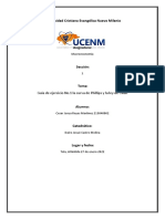 Universidad Cristiana Evangélica Nuevo Milenio: Guía de Ejercicio No.1 La Curva de Phillips y La Ley de Okún