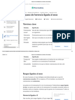 Repaso de Herencia Ligada Al Sexo Artículo Khan Academy