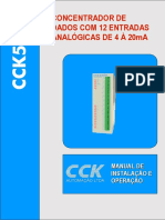 CCK5800 Concentrador de Dados com 12 Entradas Analógicas