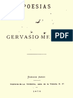 Gervasio Mendez - Poesías