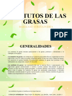 Sustitutos de Grasas