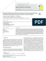 Excitation Functions and Yield Measurements For Proton Activation Analysis 2019