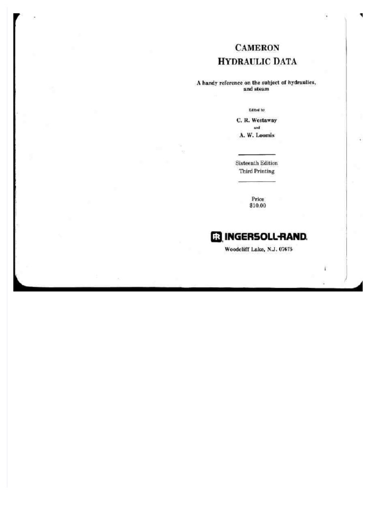 PDF Cameron Hydraulic Datapdf Compress PDF