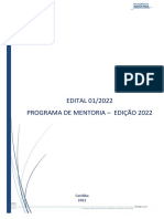 Edital 01-2022 - Programa de Mentoria - Edição 2022