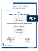 Certificate Teach On