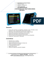 Ficha de Osciloscopio Micsig