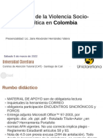 Presentación Violencia en Colombia