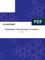 FortiAnalyzer 6.4 Microsoft - Hyper V - Cookbook
