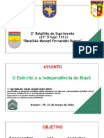 O Exército e A Independência Do BR