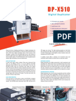 DP - X510 Brochure