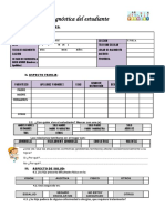 Ficha Diagnostica Al Estudiante 2022