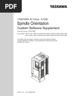 A1000 Spindle Orientation