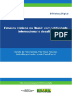 Gomes et al, 2012 - Ensaios clínicos no Brasil competitividade internacional e desafios