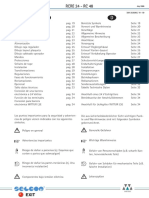 ControlOperadorPuertasSelcom RCRE24 RC48