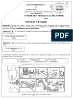 Guía de Aprendizaje Inglés HOUSE OBJECTS