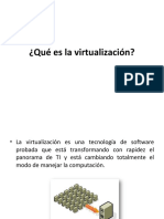 Virtualizacion de Servidores
