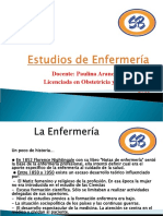 ESTUDIOS DE ENFERMERIA Clase Nº1-2