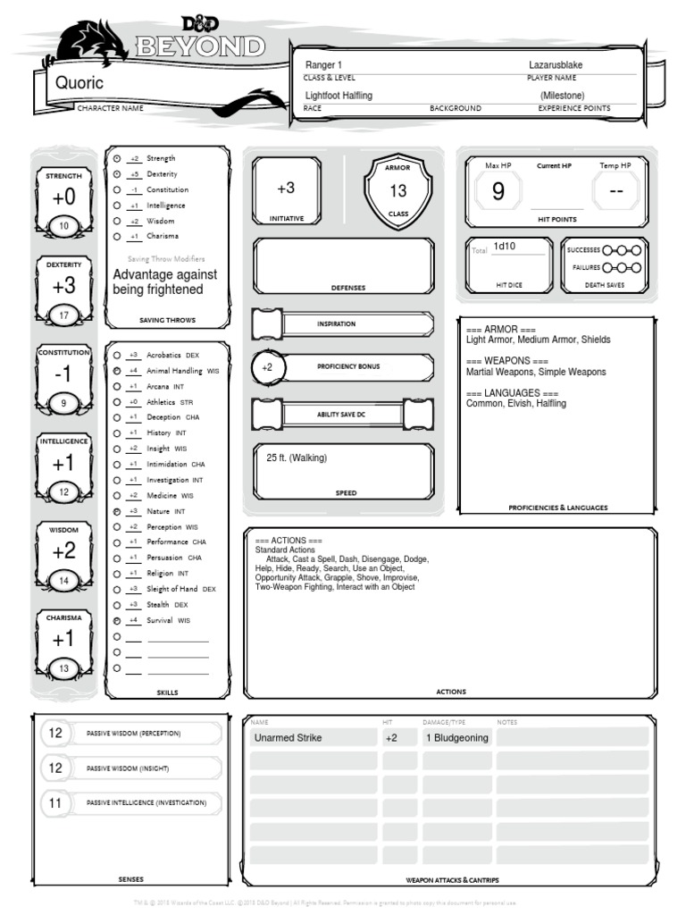 DND Premade 001 | PDF | Gaming | Dungeons &amp; Dragons