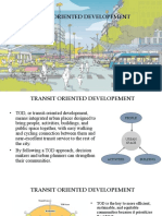 TOD Principles for Sustainable Urban Development