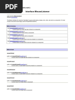 Interface Mouselistener: Event Listener (Java - Awt.Event)