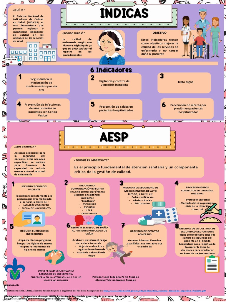 Metas e Indicadores en Enfermería | PDF | Seguridad del paciente ...