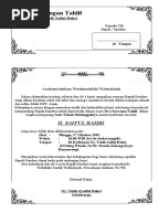 CONTOH undangan umrah