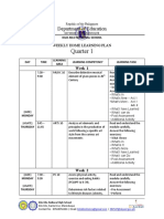 Quarter 1: Department of Education