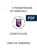 Constitucion IPV - Libro de Gobierno - Bolsillo Digital