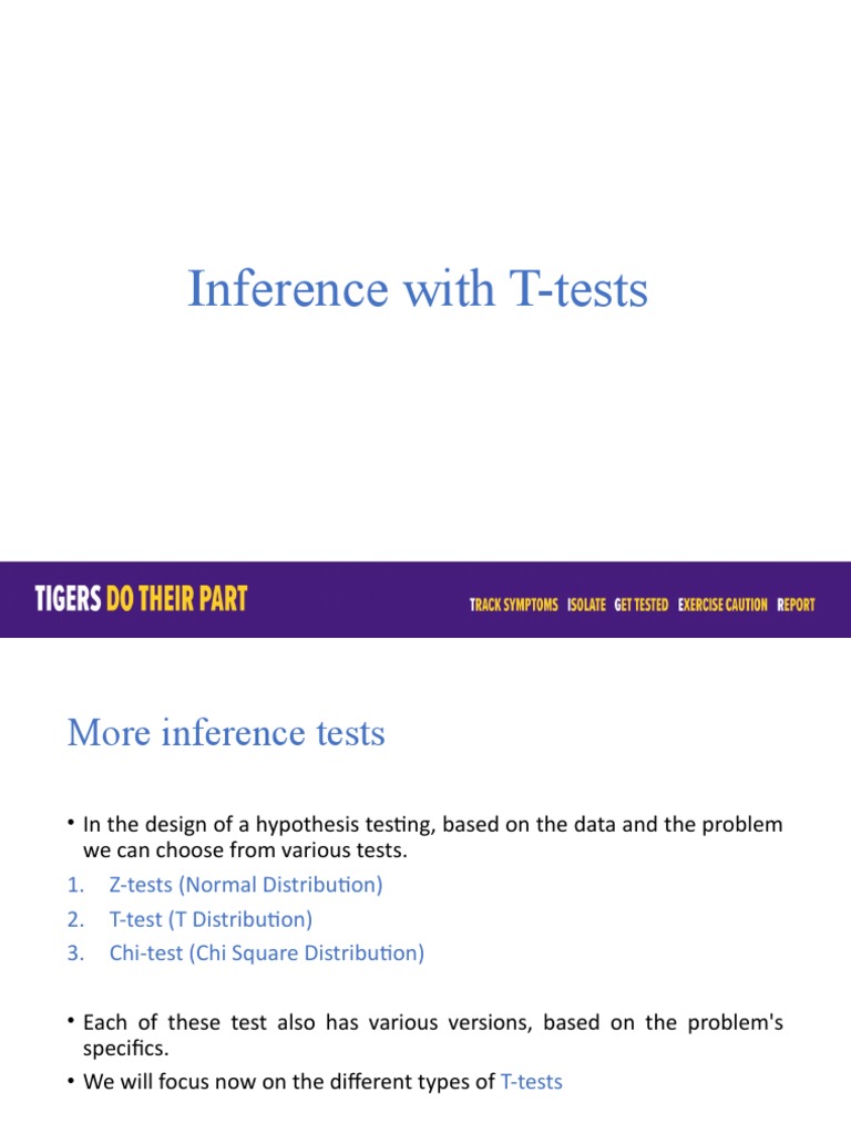 5 1 One-Sample Means With The T-Distribution | PDF