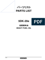 Daihatsu 5DK20e - Parts List