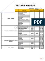 Tarif Khusus