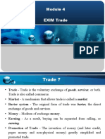 Module 4 EXIM Trade